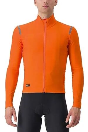 Castelli 4520515-857 TUTTO NANO RoS JRSY Jacket Homme RED ORANGE Taille XL