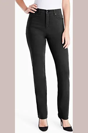 Gloria Vanderbilt Jean Classique Amanda fuselé Taille Haute, , 46 Plus Femme