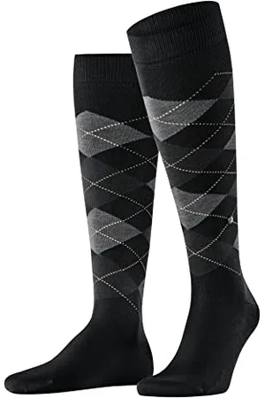 Burlington Manchester M Kh coton fantaisie 1 paire, Chaussettes longues Homme, , 40-46