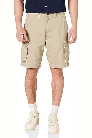 Amazon Short cargo 25 cm, coupe classique (disponible en grand et petit) Homme, , 32W