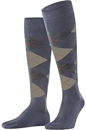 Burlington Manchester M Kh coton fantaisie 1 paire, Chaussettes longues Homme, , 40-46
