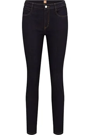 HUGO BOSS Skinny Crop 4.0 Jeans-Pantalons, Dark Blue, 28 aux Femmes