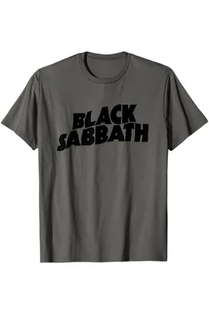 Black Sabbath Imprimé de musique heavy metal emblématique T-Shirt