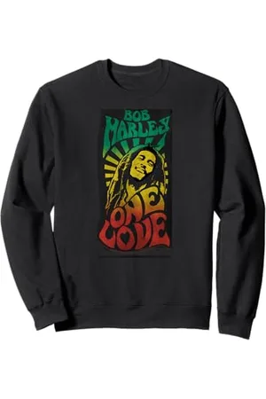 Bob Marley Affiche emblématique de la musique One Love Relax Sweatshirt