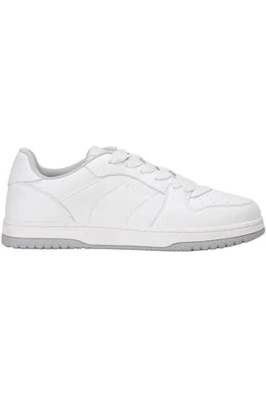 HUGO BOSS Femme Hadrian_Tenn_PU Basket, White, 37 EU