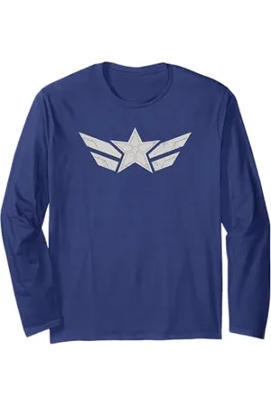 Marvel Captain America Brave New World Captain America Star Manche Longue