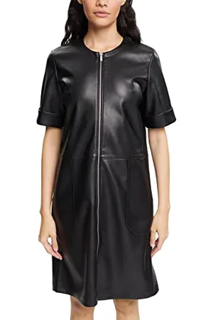 ESPRIT 112ee1e312 Robe, 001/noir, 38 Femme