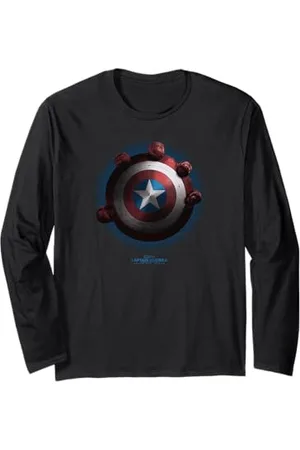 Marvel Captain America Brave New World Red Hulk Shield Manche Longue
