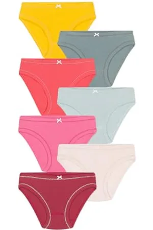 Petit Bateau A0D2Z Culottes, , 6 Ans (Lot de 7) Fille