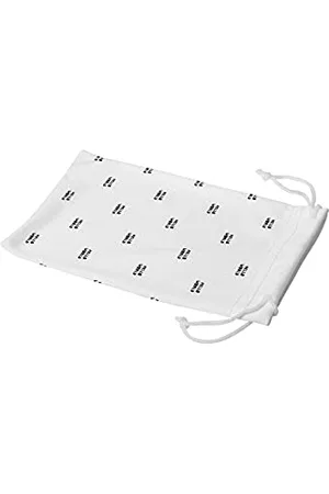 Bonamaison Imprimé Numériquement Lunettes Étui avec Cordon ​de Serrage, 100% Coton, Sac Lunettes, Pochette à Lunettes, 1 Pièce, Taille: 11x19 Cm
