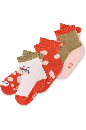 sigikid Socken-Set 3er für Mädchen Lot de 3 Paires de Chaussettes, , 28-30 Fille