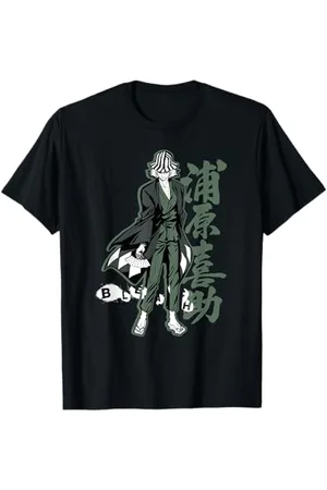 Bleach Kisuke avec Kanji Verticaux T-Shirt