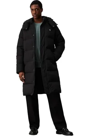 Calvin Klein Manteau Homme Essentials Long Parka avec Capuche, , M