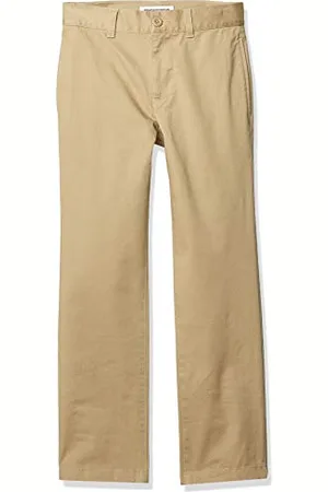 Amazon Pantalon Chino Coupe Droite Uniforme Garçon, , 8 Ans