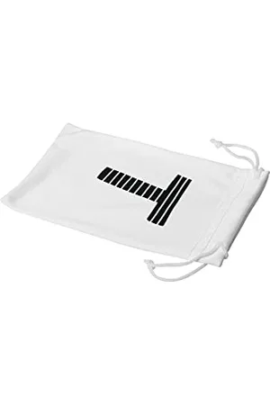 Bonamaison Imprimé Numériquement Lunettes Étui avec Cordon ​de Serrage, 100% Coton, Sac Lunettes, Pochette à Lunettes, 1 Pièce, Taille: 11x19 Cm