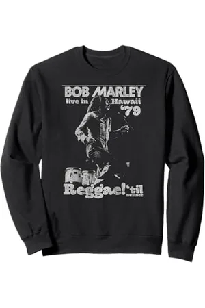 Bob Marley Live in Hawaii 78 Musique Reggae classique Sweatshirt