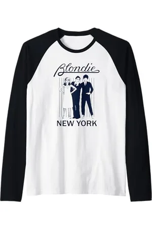 Blond Amsterdam Parallel Lines Album Art New York Vintage Band Manche Raglan