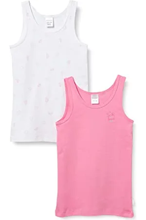 Schiesser Lot de 2 Chemises de Corps pour Fille sous-vêtement, , 104