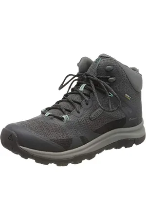 Keen Femme Terradora 2 Mid Waterproof Botte de randonnée, Magnet/Ocean Wave, 37 EU