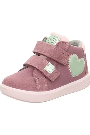 Superfit Garçon Fille Supies Chaussure de première randonnée, Violet, Vert Clair 8510, 19 EU