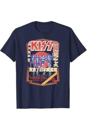 Kiss Des années 70 groupe de rock intemporel pour les fans T-Shirt
