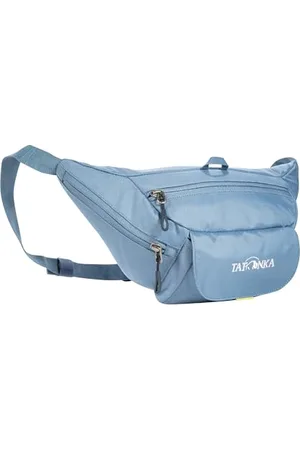 Tatonka Sac Banane Funny Bag M - Sac Banane Robuste avec Grand Compartiment zippé, Deux Poches latérales et Une Poche Avant, Bleu élément, M (34 x 12 x 9 cm), Sac Banane avec Grand Compartiment