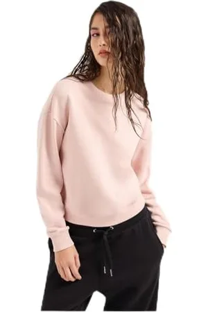 Armani Exchange Durable, Petit Logo sur Le Devant, Poignets côtelés Maillot de survêtement, , XL Femme