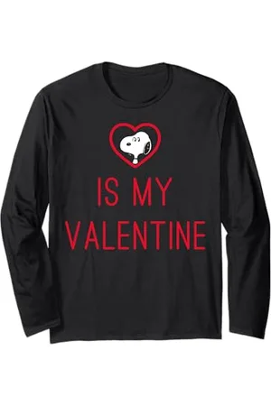 Peanuts My Valentine Manche Longue