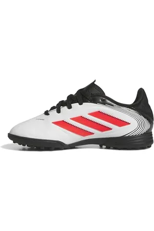 adidas Copa Pure III League Turf Football Boots Kids Chaussures, Cloud White/Lucid Red/Core Black, 28 EU
