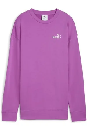 PUMA ESS Small No. 1 Logo Relaxed Crew TR, Sweat à Capuche Fille,