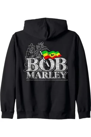Bob Marley Musique emblématique Reggae Old School Style Sweat à Capuche