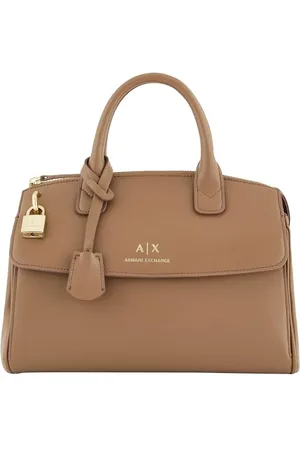 Armani Exchange Jane, Sustainable, Padlock Logo Charm, Tote M Femmes, , Taille Unique