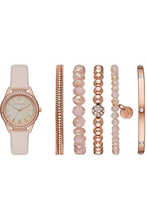 Skechers Femmes Analogique Quartz Montre avec Bracelet en Polyuréthane SR9064