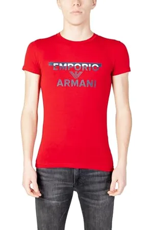 Emporio Armani Shirt pour Homme avec col Rond Megalogo