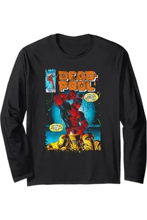 Marvel Deadpool Deadpool Comic Cover Manche Longue