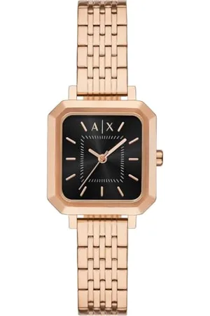 Armani Exchange Femmes Analogique Quartz Montre avec Bracelet en Acier Inoxydable AX5729