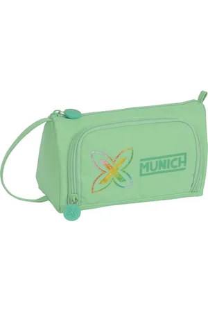 Safta Munich PISTACHO Trousse avec Poche Amovible remplie pour Enfants, idéale pour Les Enfants d