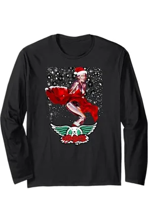 Aerosmith Robo Père Noël la bande de musique de Noël Manche Longue