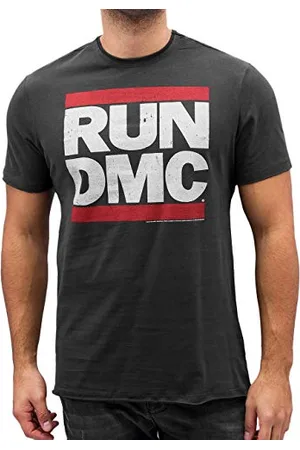 Amplified T-shirt Homme RUN DMC LOGO MENS CREW TEE - - Small