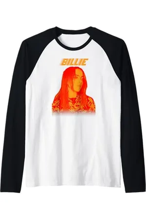 Billie Eilish Musique moderne Portrait Indie Pop pour Fa Manche Raglan