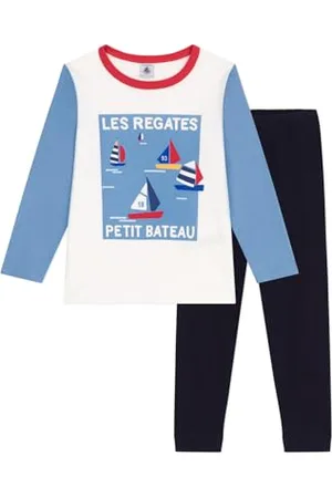Petit Bateau A0CUP Pyjama, , 6 Ans Garçon