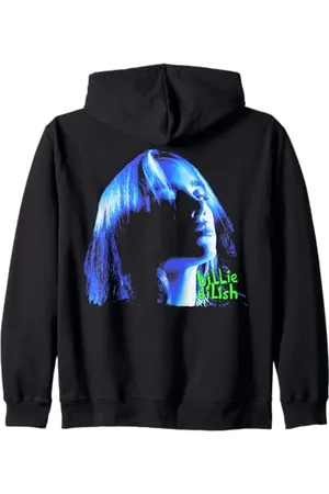 Billie Eilish Music Art Print Style Indie-Pop emblématique Sweat à Capuche