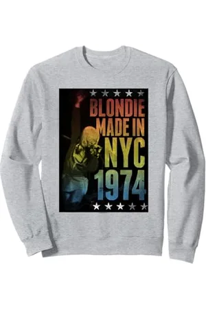 Blond Amsterdam Rainbow Made in NYC 1974 Vintage Band Sweatshirt