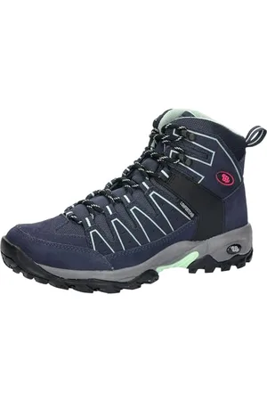 BRUTTING Mixte Mount Pinos High Bottes de Trekking, Bleu Marine, Turquoise, Rose, 41 EU