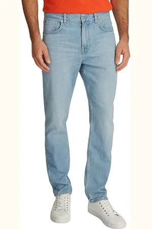 Tommy Hilfiger Jean Homme Denton Heron Blue Straight Leg, Bleu (Heron Blue), 32W/36L