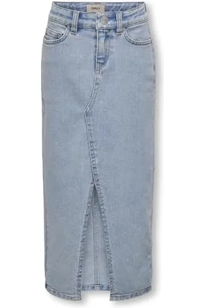 ONLY KOGSIRI Front Slit Skirt DNM GUA Jupe, , 164 cm Fille