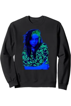 Billie Eilish Music Portrait - Progressive Indie-Pop Soul Sweatshirt