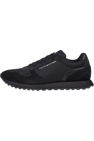 Tommy Hilfiger Baskets de Running Homme New Eva Mix Flag Chaussures, (Black), 43