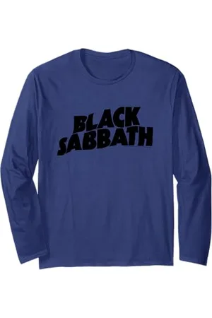 Black Sabbath Imprimé de musique heavy metal emblématique Manche Longue