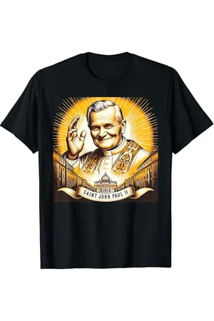 Modern Day Catholic Designs Saint Jean-Paul II catholique T-Shirt